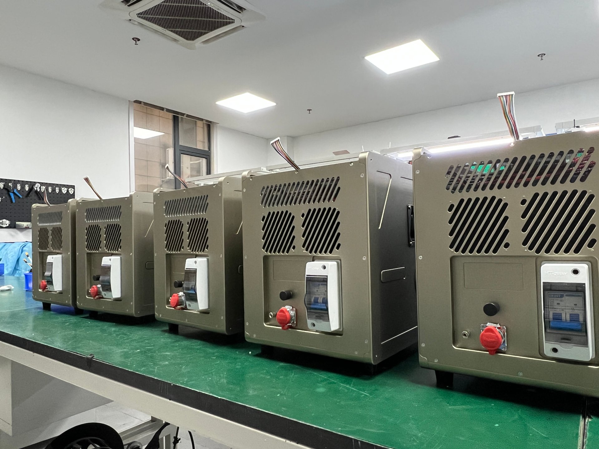 In-house manufacturing of high-voltage tethered power units