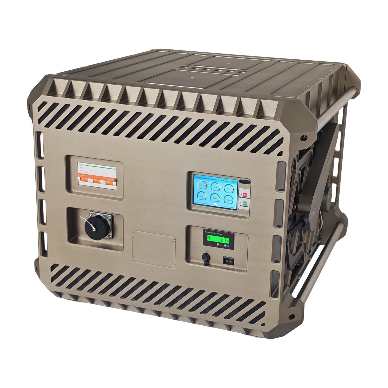 Ground power unit (tether box)